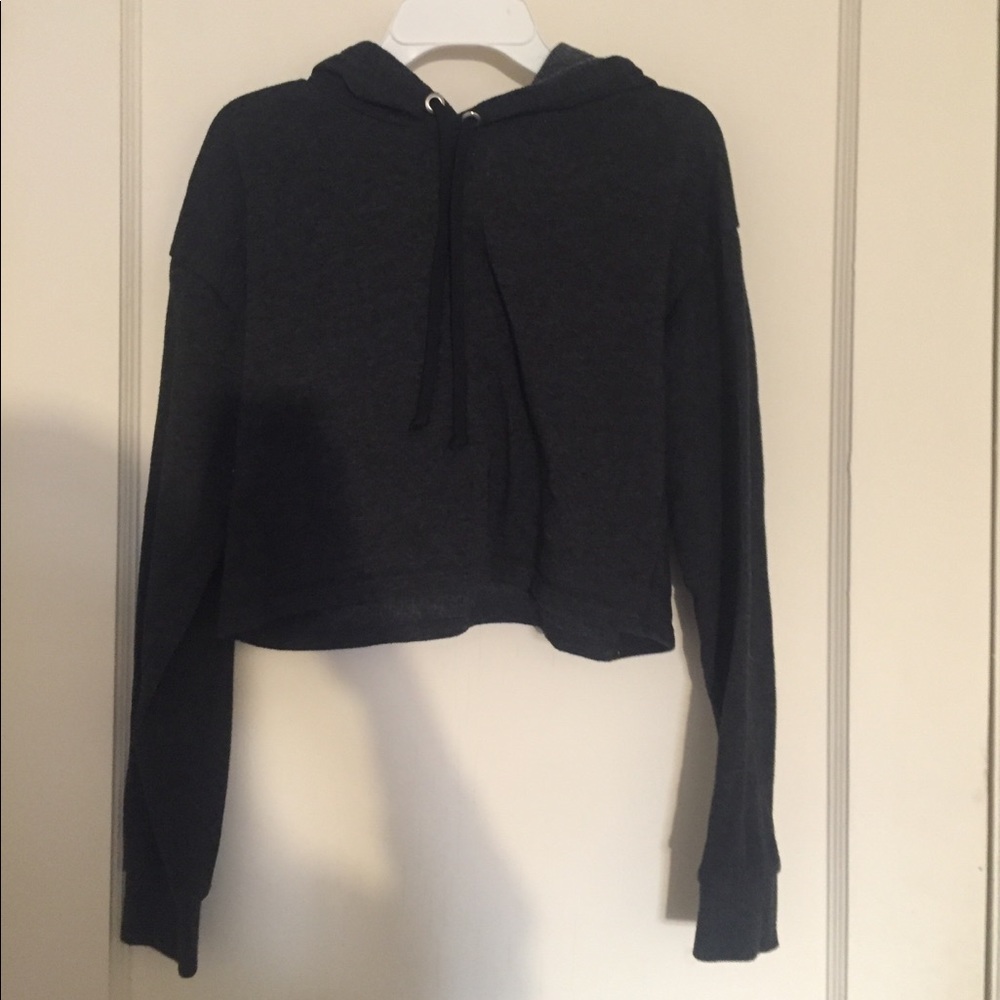 Cropped H&M DIVIDED Gray Sweater
